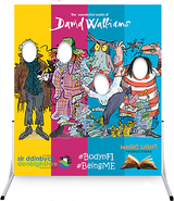 Photo Cutouts book-themed photo boards are a hit!