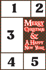 5-photo Christmas Mega Card