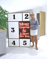 5-photo Christmas Mega Card