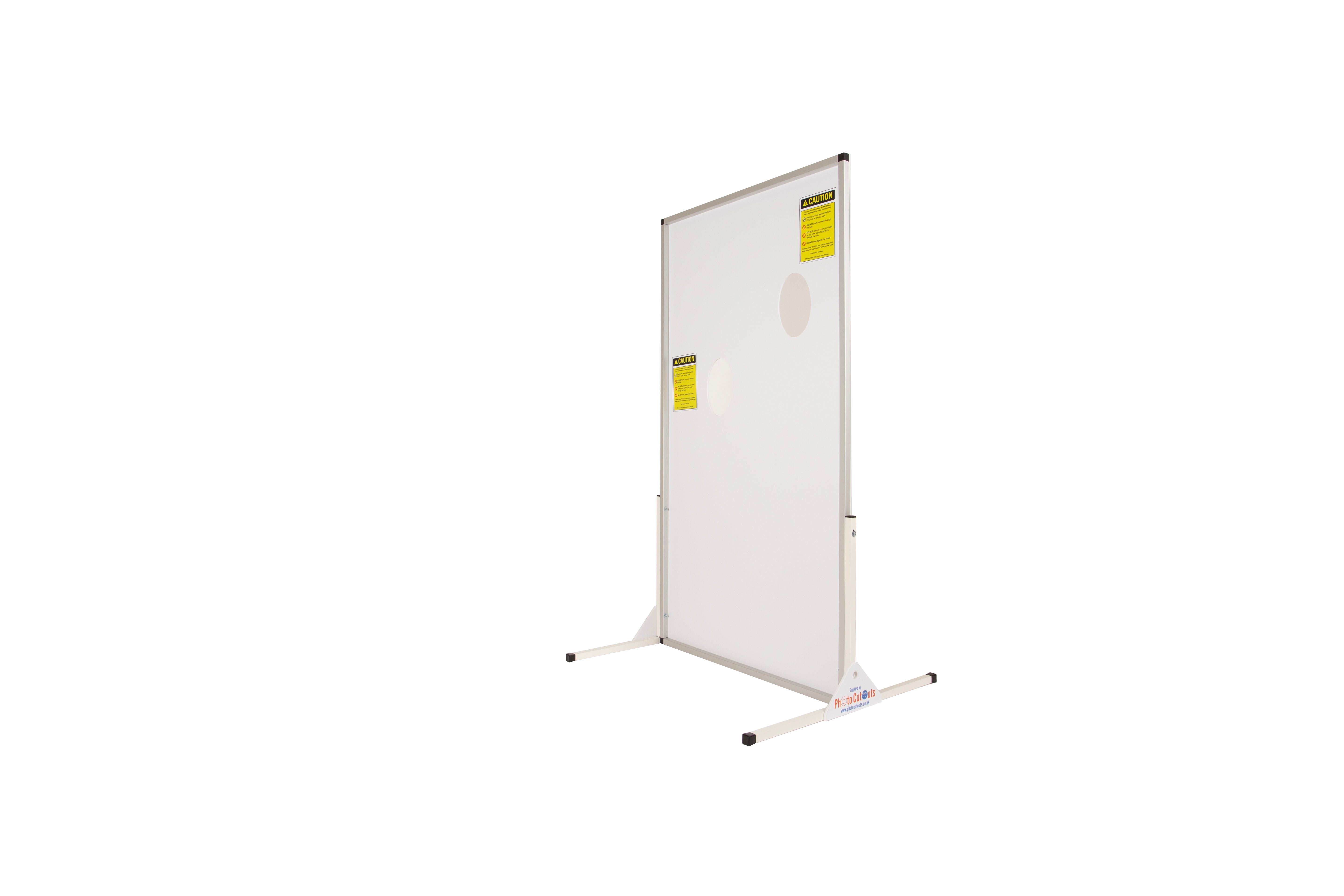 reverse view of Ball and Chain Face in the Hole Board