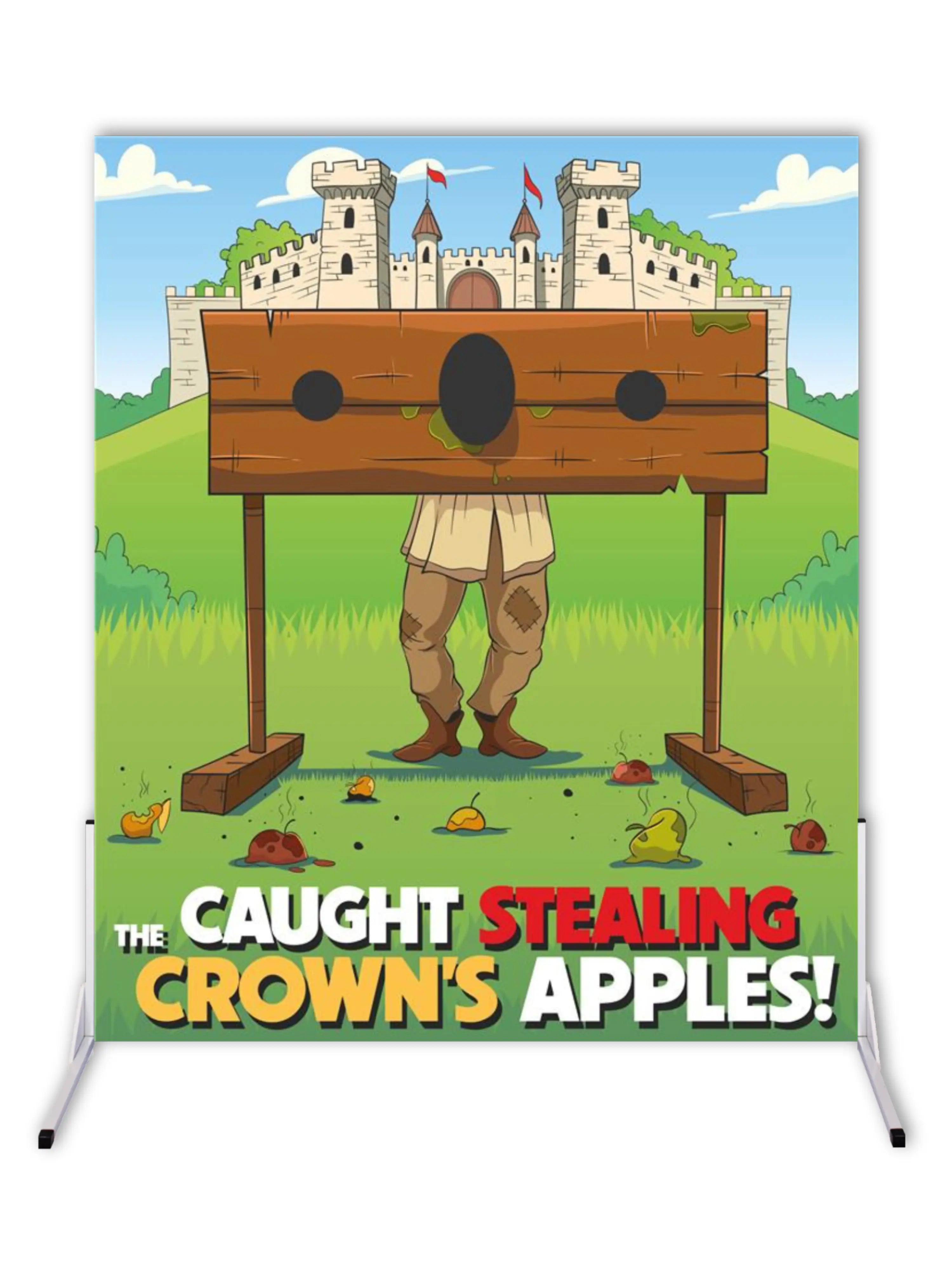 Castle & Stocks Wet Sponge Throwing Board