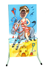 Little Jonny Seaside Face in the hole board