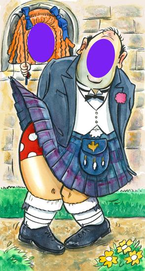 Digital version - Jock's Surprise Face in the Hole Board