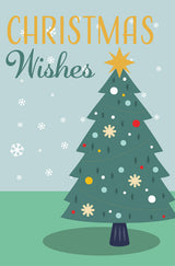 Bespoke Christmas Tree Giant Card available at 180cm tall!