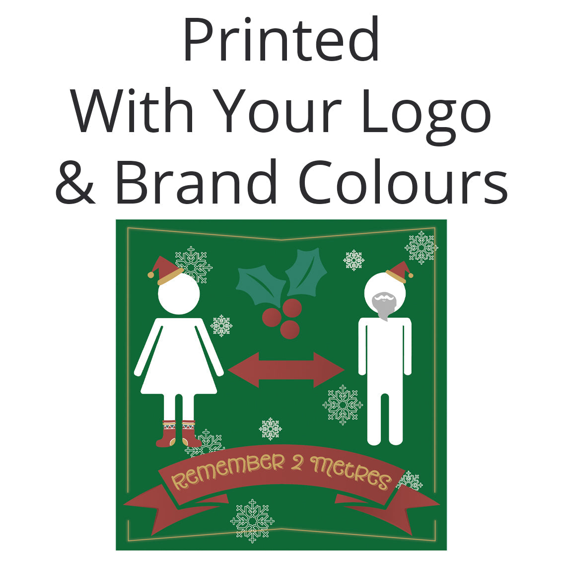 Christmas Remember 2 Metres Floor Stickers