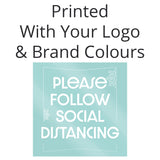 Christmas Social Distance Floor Stickers