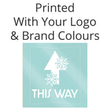 Christmas This Way Floor Stickers