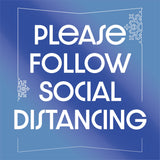 Christmas Social Distance Floor Stickers