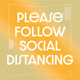 Christmas Social Distance Floor Stickers