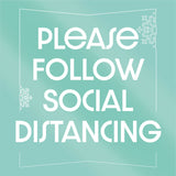 Christmas Social Distance Floor Stickers